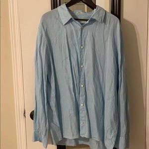 Calvin Klein 100% Linen button down